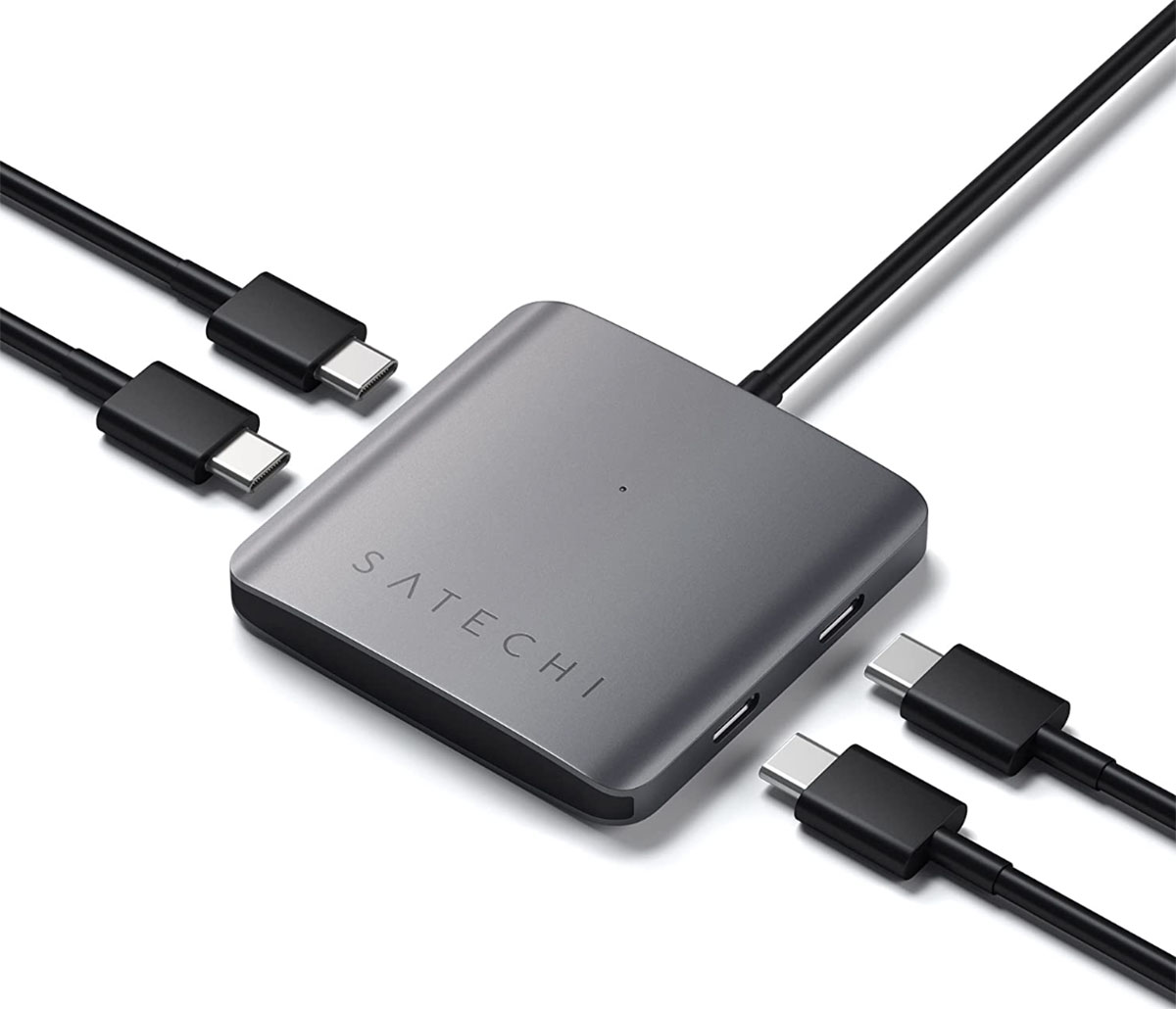 Satechi 4-Port USB-C Hub - Best hub for multiple USB-C ports