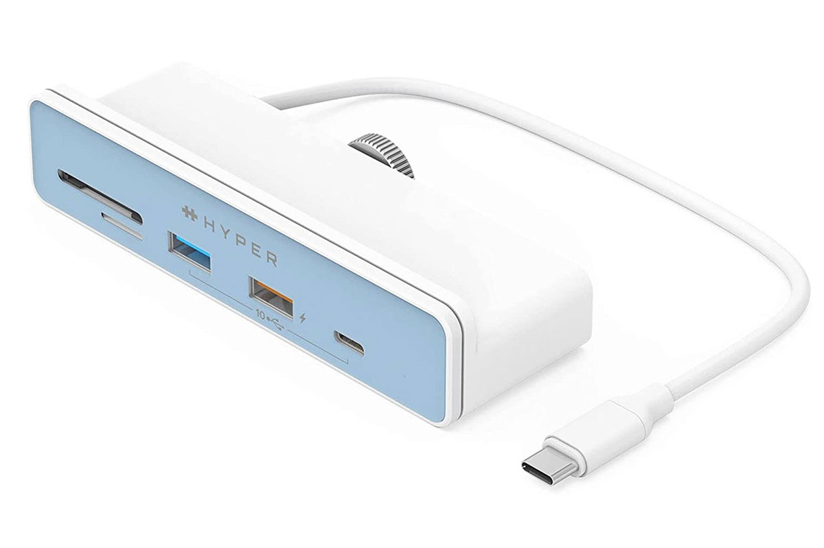 HyperDrive 6-in-1 USB-C Hub for 24in iMac - Best hub for iMac