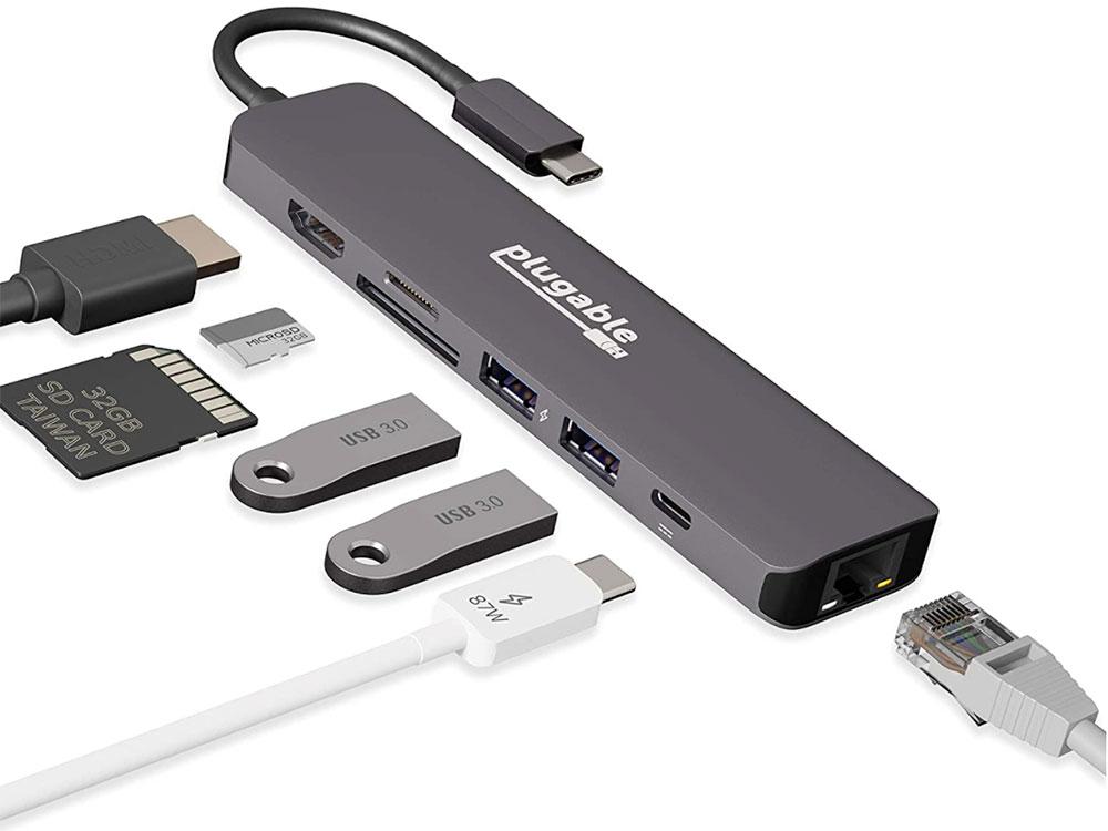 Plugable USB-C 7-in-1 Hub with HDMI